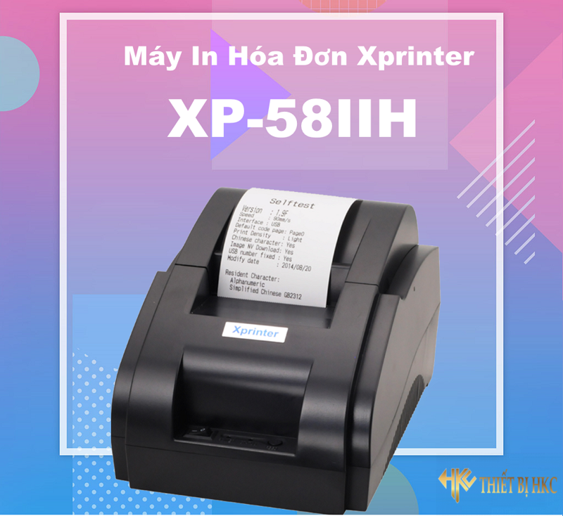Máy in hóa đơn Xprinter 58IIH