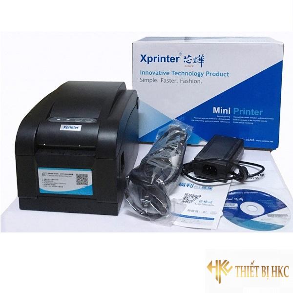 Máy in mã vạch Xprinter XP 350B - Máy in nhiệt XP 350B